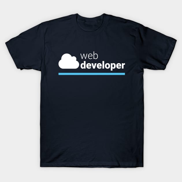 Web Developer T-Shirt by codewearIO